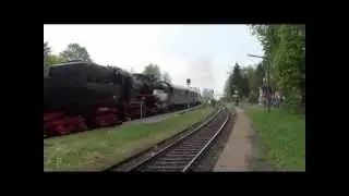 Jubil&auml;umsdampf 150 Jahre Dillstrecke 6.5.2012 mit 52 8134-0 und 23 042 (Full HD)