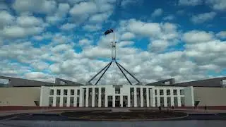 4K Hyperlapse of Parliament House Canberra