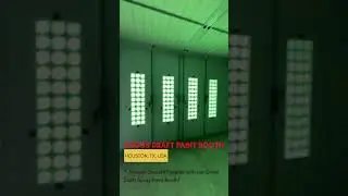 Cross Draft Spray Paint Booths #paintbooth #spraybooth #topgear #automotive