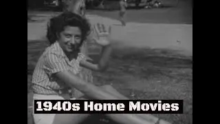 1950s HOME MOVIES   COMMUNITY OF CHRIST / MORMON FAMILY   NEWPORT BEACH, CALIFORNIA  GG11675