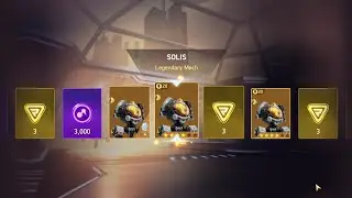 Just got the Legendary Scout Mech Solis from the recent Crate Rush 🎉 | 