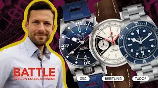 🔥 ZRC GRANDS FONDS VS BREITLING TOP TIME VS TUDOR BLACK BAY 58 | BATTLE AVEC UN COLLECTIONNEUR