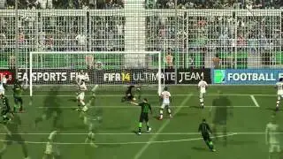 Arango volley gegen AC Milan (Fifa 14)