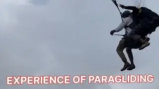 FIRST EXPERIENCE OF PARAGLIDING@mohanMohankhadka15 