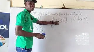 Écrire un intervalle sous forme d'inégalité - maths 3ème