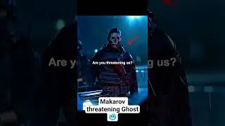 When Makarov Tried To Threten Ghost and Soap🔥 #shorts #callofduty #mission #viral #game #trend