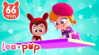 La canción de dibujar y más música para bebés 🖌️ Canciones infantiles de Lea y Pop