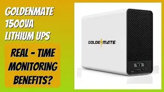 REVIEW (2025): Goldenmate 1500VA Lithium UPS. Features.