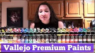 Лучшие миниатюрные краски для аэрографа и кисти? Обзор Vallejo Premium Colors