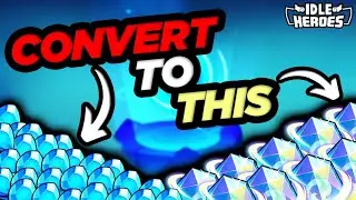 Idle Heroes - конвертируйте драгоценные камни в КОНТРАКТНЫЕ звездные камни!!!