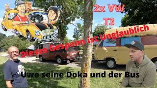 Sowas habt ihr noch nie gesehen! Uwe hat gleich zwei  😃 T3. Der unscheinbare Umbau