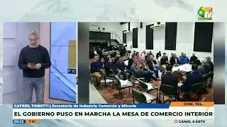 Catriel Tonutti - Entre Rios conform&oacute; la mesa de comercio interior