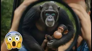 He Knew She Was Dying. Watch What This Chimp Father Did to Save His Baby.