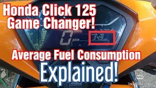 Average Fuel Consumption Honda Click 125 Explained #fuelconsumption #hondaclick