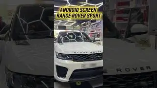 Android Screen Upgrade &ndash; Range Rover Sport | CAR OMG DUBAI#androidscreen #carplay #androidauto