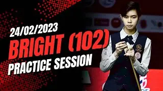 🔥 CENTURY BREAK (102) &ndash; Practice Session | 2023 | Nattanapong Chaikul (ไบร์ท ศรีราชา)