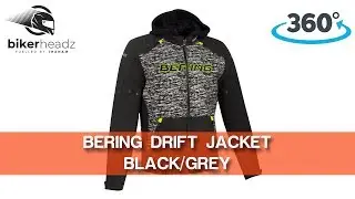 Bering Drift Jacket Black/Grey - 360 HD | Bikerheadz.co.uk