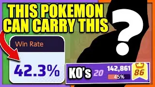 Carried a 42% Win Rate Player with this POKEMON BUILD | Pokemon Unite