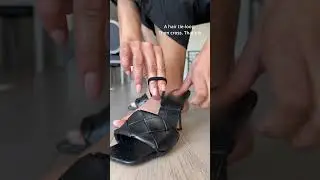 $0 Heel Hack Every Fashion Girl Needs 👠 | Save Your Ankles in Style!  #FashionHack #shortsvideo