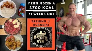 11 WEEKS OUT | TRENING PLECÓW U BURNEIKI | WAŻĘ JUŻ TYLKO 120KG...| DZIEŃ JEDZENIA 3700 KCAL