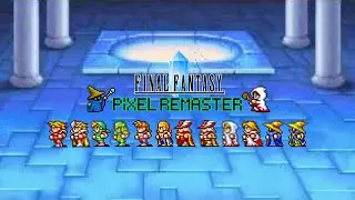 Final Fantasy 1 Pixel Remaster Walkthrough Chapter 17 Tower of Mirage Flying Fortress Wind Crystal