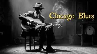 Chicago Blues Legend | Vintage Guitar Ambience for Men
