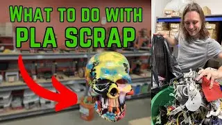 What To Do With PLA Scrap (3D Printer Recycling Project)