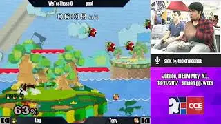 WTT6 - LAG (Roy) vs TONY! (Fox) - Pool B1