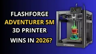 FLASHFORGE Adventurer 5M Review (2026) &ndash; Is This the Fastest Beginner 3D Printer?