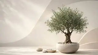 Soft Modern Ambience | Neutral Minimalist Screensaver 4K