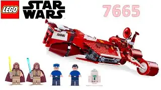 LEGO Star Wars 7665 Republic Cruiser Speed Build Review