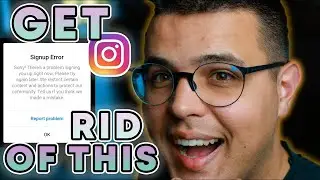 ✅ Instagram Sign Up Error 2021 Solved 🔥 How To Fix Sign Up Error Instagram