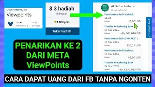 Meta ViewPoints || Cara Penarikan Dari Meta View Points Facebook