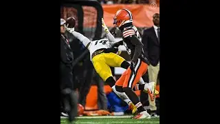 HIGHLIGHT: GEORGE PICKENS' INSANE ONE-HANDED CATCH vs. Browns | #PITvsCLE on Prime Video