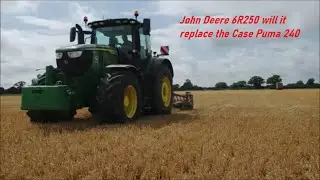 Tuckwell's Demonstrator John Deere 6R 250 pays a visit