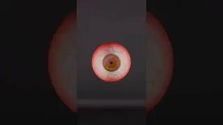 Hyper-Realistic Cyclope Eye in Blender & ZBrush 🔥 #Shorts #3dtexturing #3dmodeling #realistic