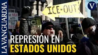 Gran jornada de protesta contra el ICE en Minneapolis