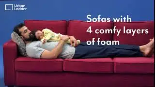 Comfy sofas by Urban Ladder