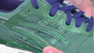 Bait x Asics Gel Lyte III (3) Green Ring Green/Navy Olympic Rings Pack