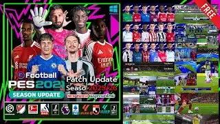 วิธีลง PES 2021 Patch 2025-26 v1.0 แพทล่าสุด เมนูภาษาไทย