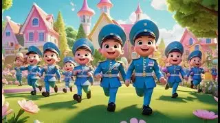 Toy Soldiers Go March March March | English Nursery Rhyme | Kids Songs | Baby Music