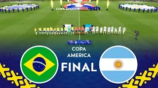 INSANE Final! BRAZIL vs ARGENTINA &ndash; Copa America 2025 Showdown | eFootball Gameplay