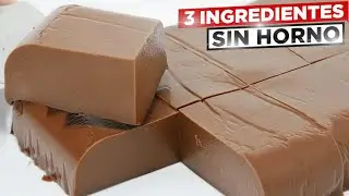 Mezclé NUTELLA y LECHE y PASÓ ESTO!!!! 🎂Un postre delicioso (sin horno) 3 ingredientes Receta # 831