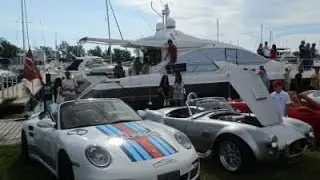 Saturn Drives Exotic Car Cruise (Executive Yacht)