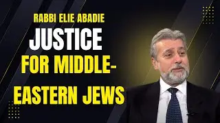 Rabbi Elie Abadie Addresses the Justice for Jewish Refugees from Arab Countries Conference
