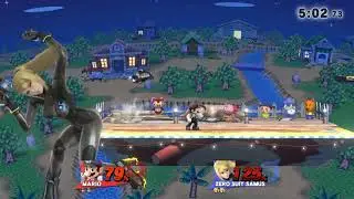 Mario vs ZSS Anther's Ladder!
