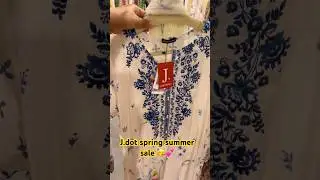 J.dot spring summer sale 50off 🥳#shorts #youtubeshorts #jdotsale #miraalvlogs
