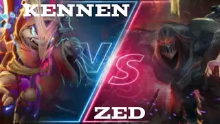 Kennen VS Zed (Mid) | Solo Q | KDA 13/2/8 | No Background Music | League of Legends | Full Gameplay