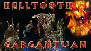 [Diablo 3] PTR 2.4 Witch Doctor Helltooth Gargantuan!!!