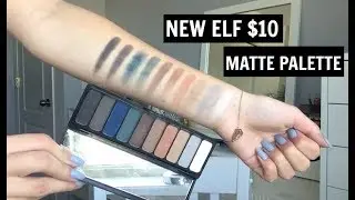 ELF Holy Smokes Mad for Matte Eyeshadow Palette | Review + Swatches